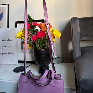 Kate Spade Lilac Leather Satchel